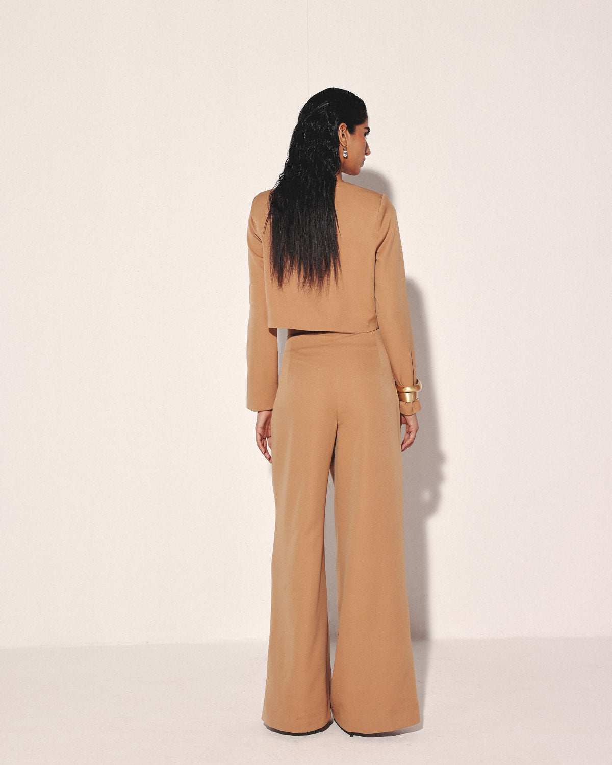 THE WRAP OVER PANTSUIT
