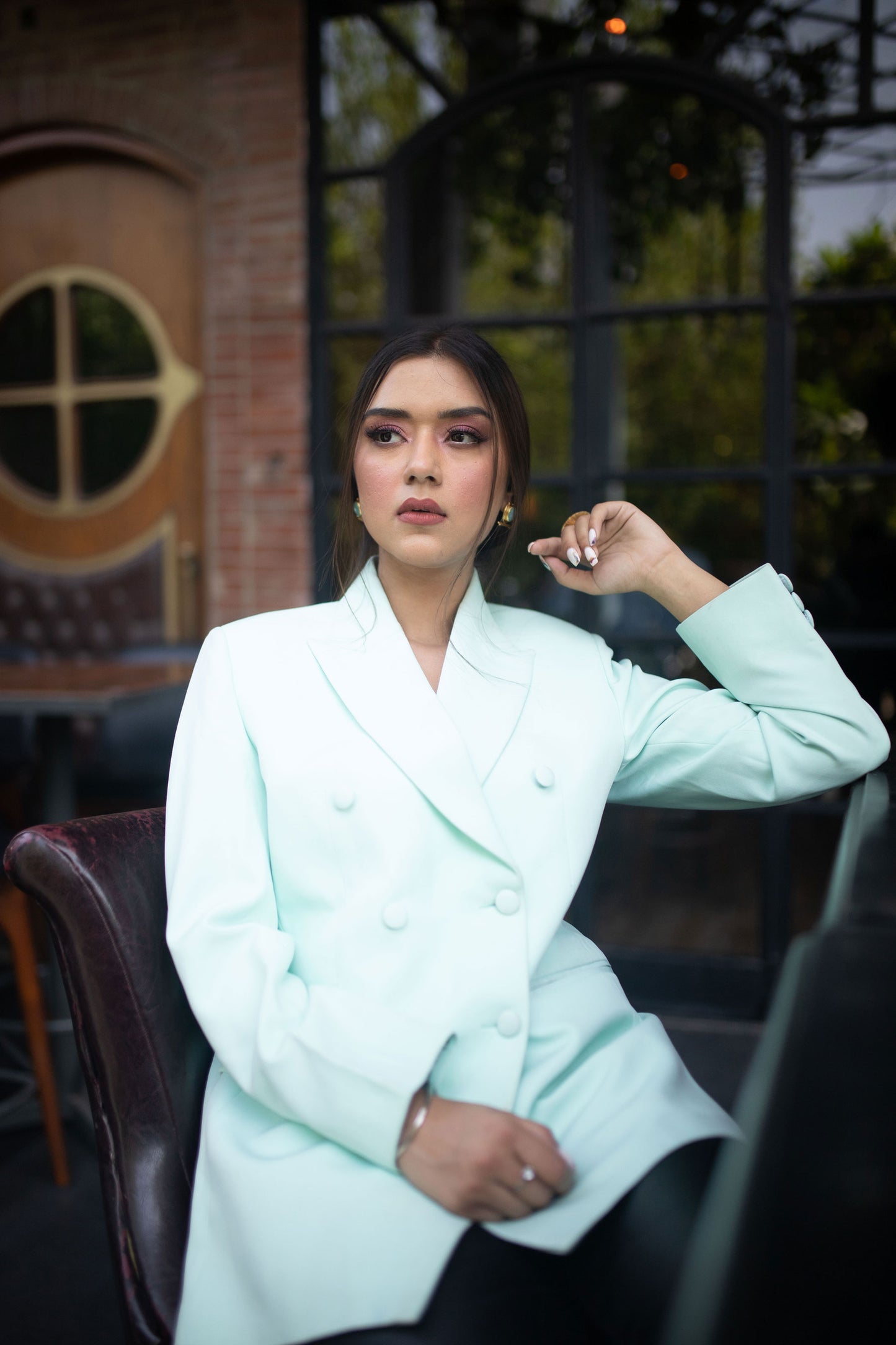 Mint Green Pant Suit