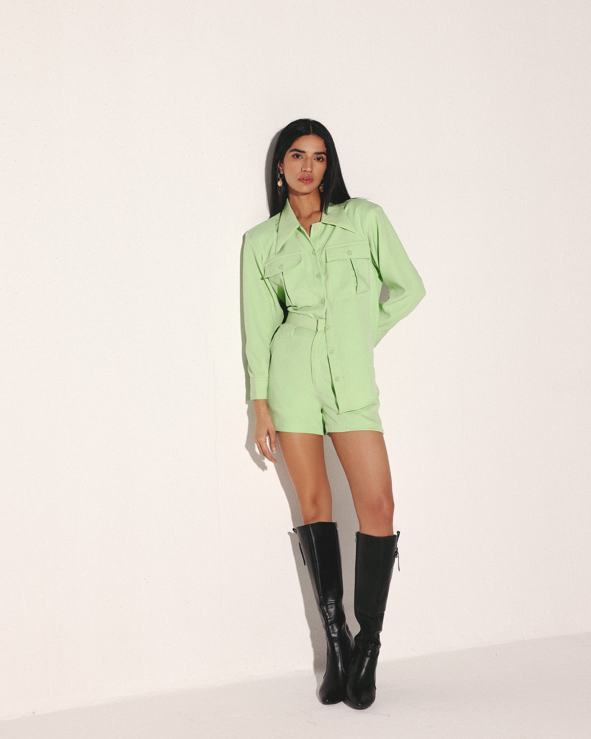 The Matcha Short Suit