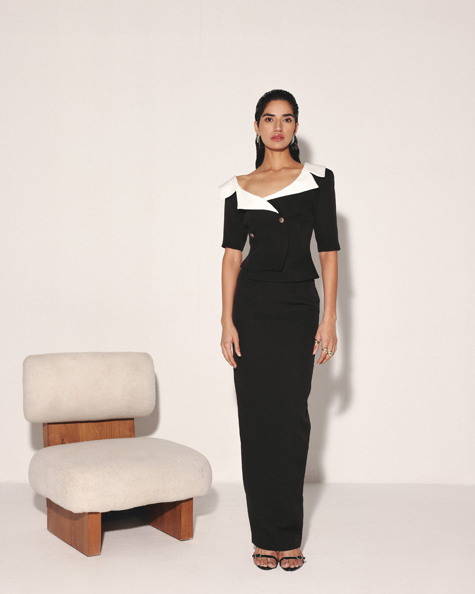 BLACK LONG SKIRT