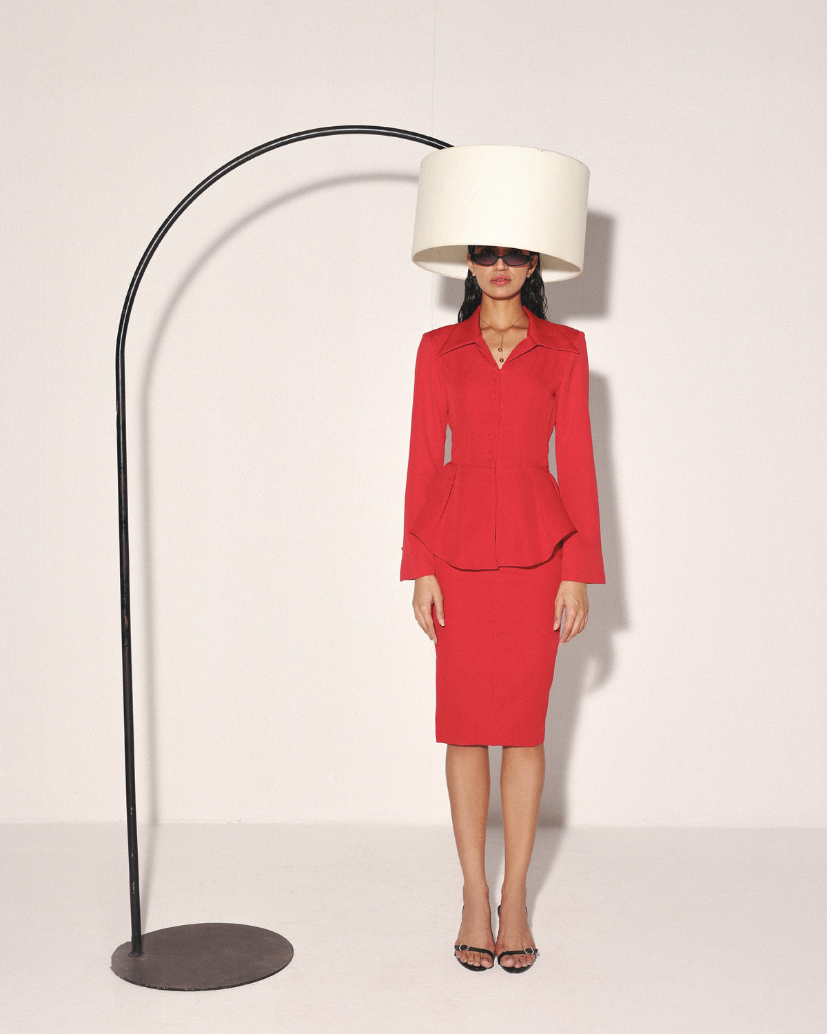 The Peplum Skirt Suit