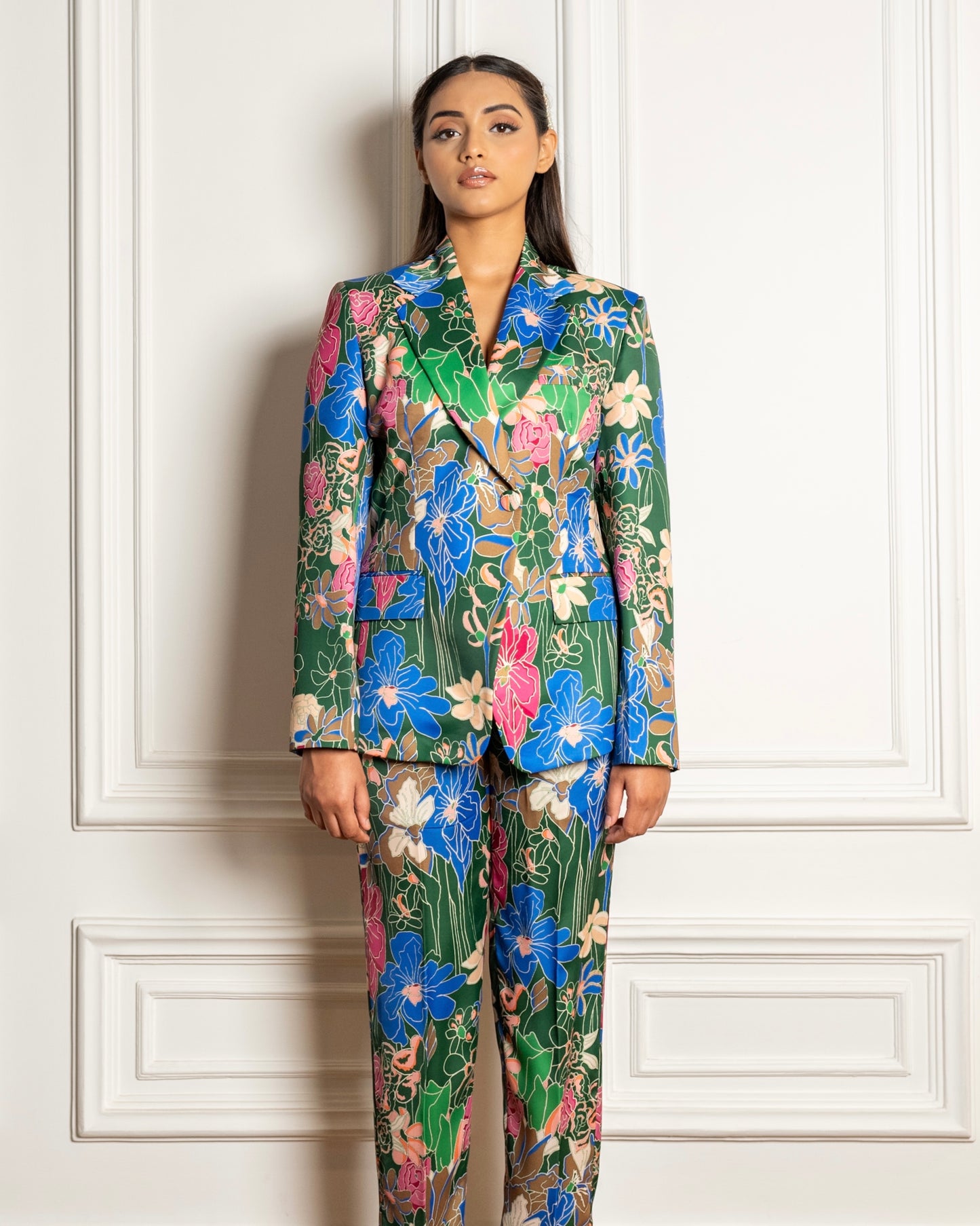 Valencia Printed Pantsuit