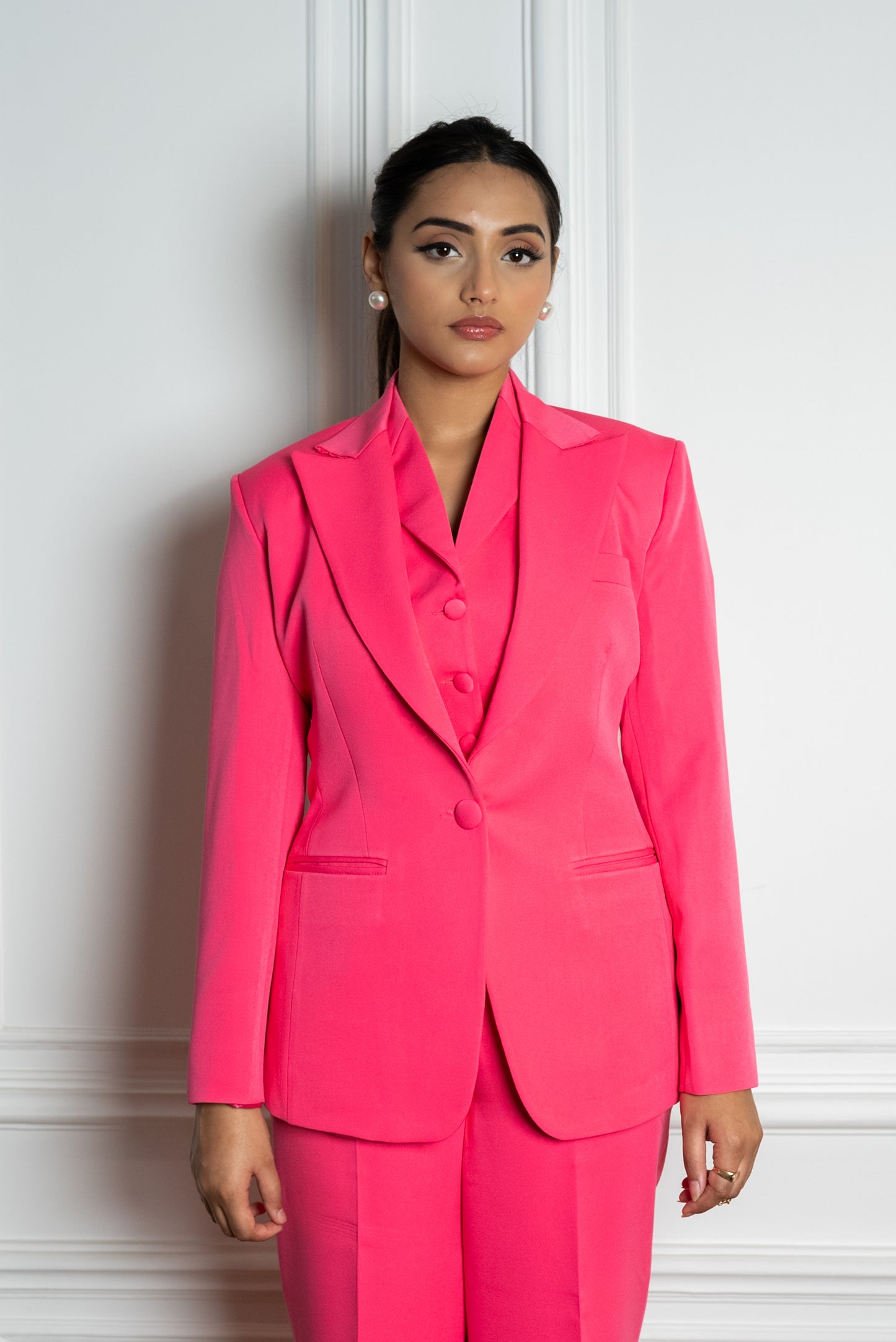 Hot Pink Pantsuit