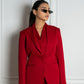 Cherry Red 3 Piece Suit