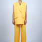 Yellow Sleeveless Pantsuit