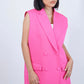 Hot Pink Sleeveless Pantsuit