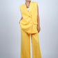 Yellow Sleeveless Pantsuit