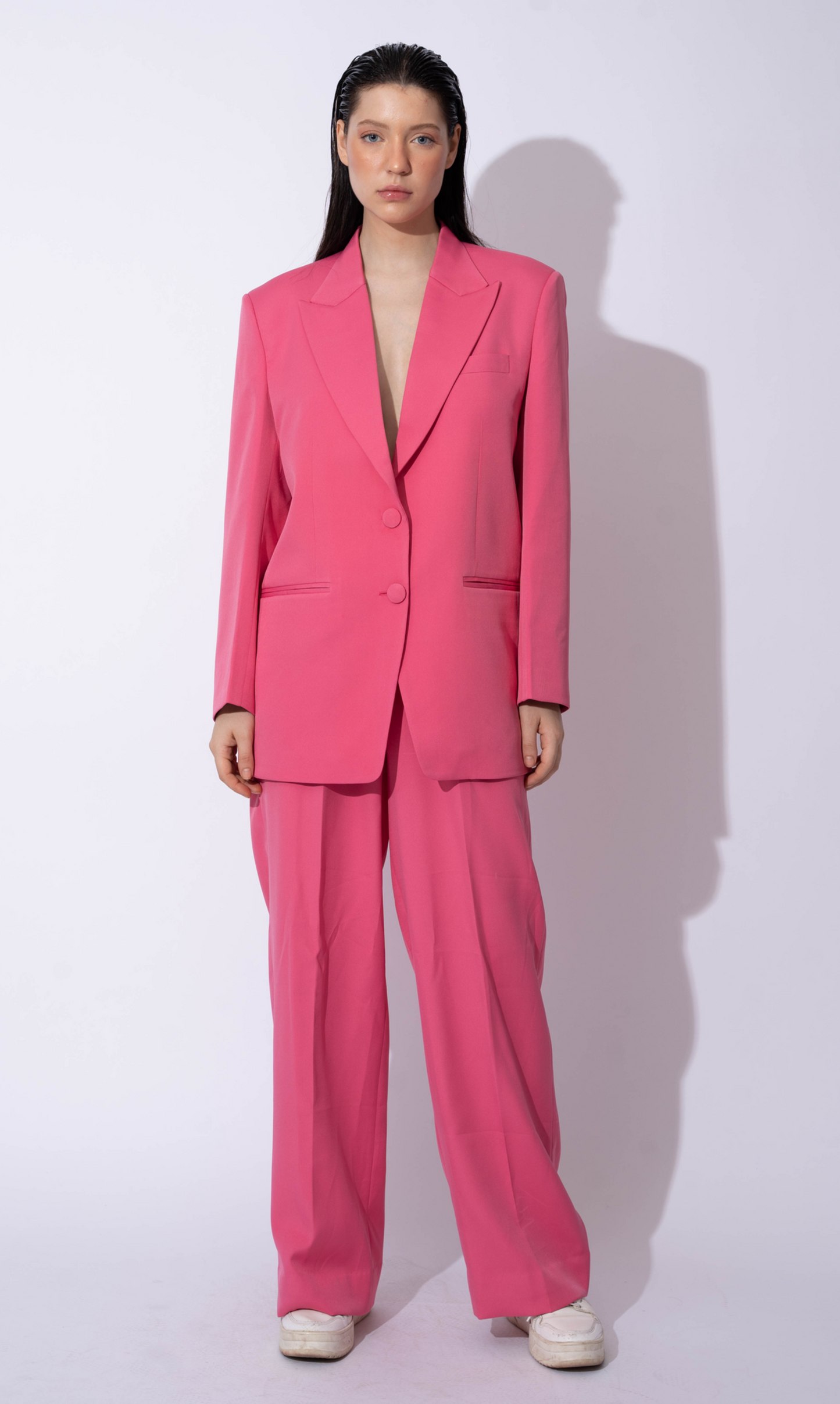 PINK OVERSIZED PANTSUIT