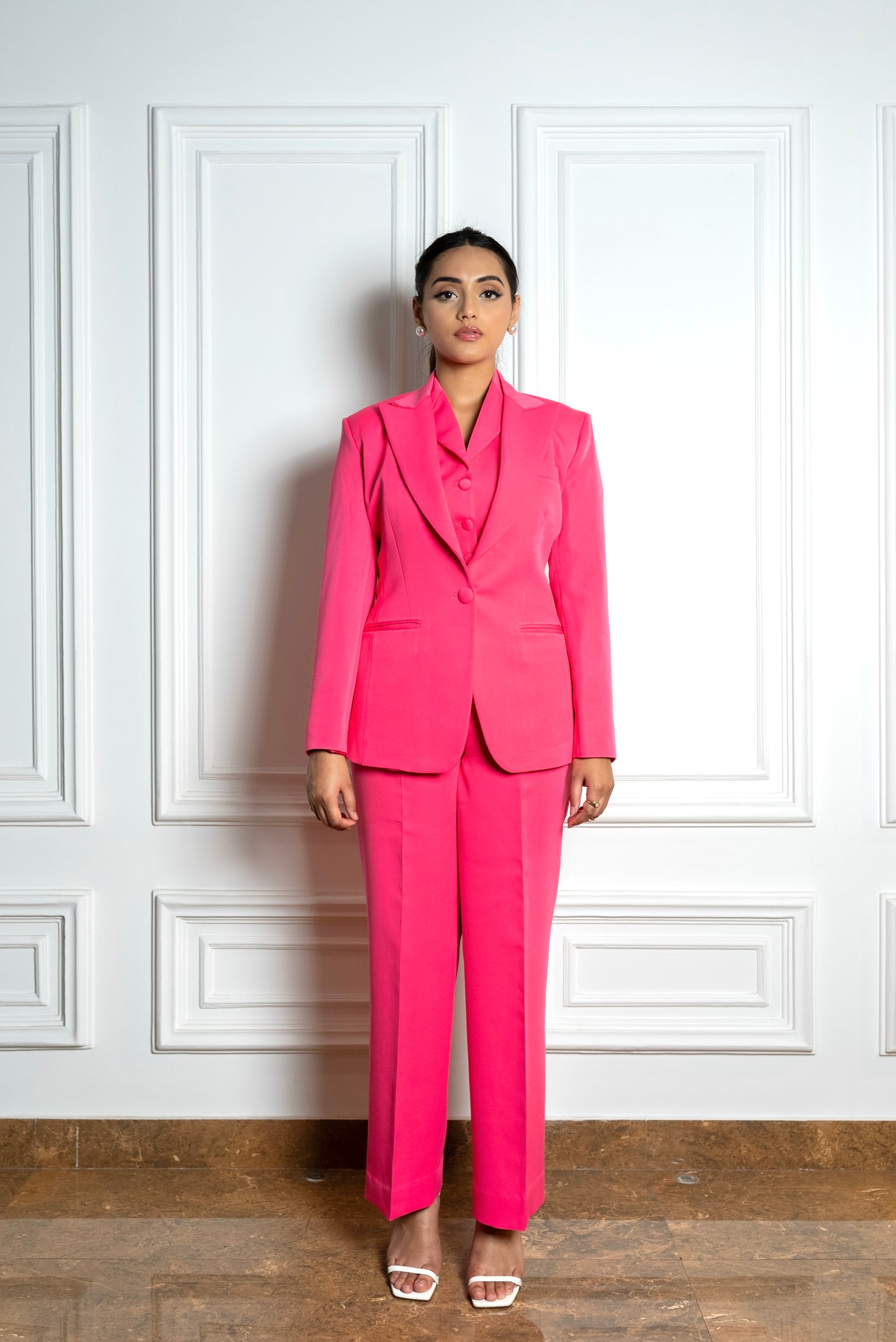 Hot Pink Pantsuit