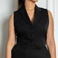 All Black Waistcoat