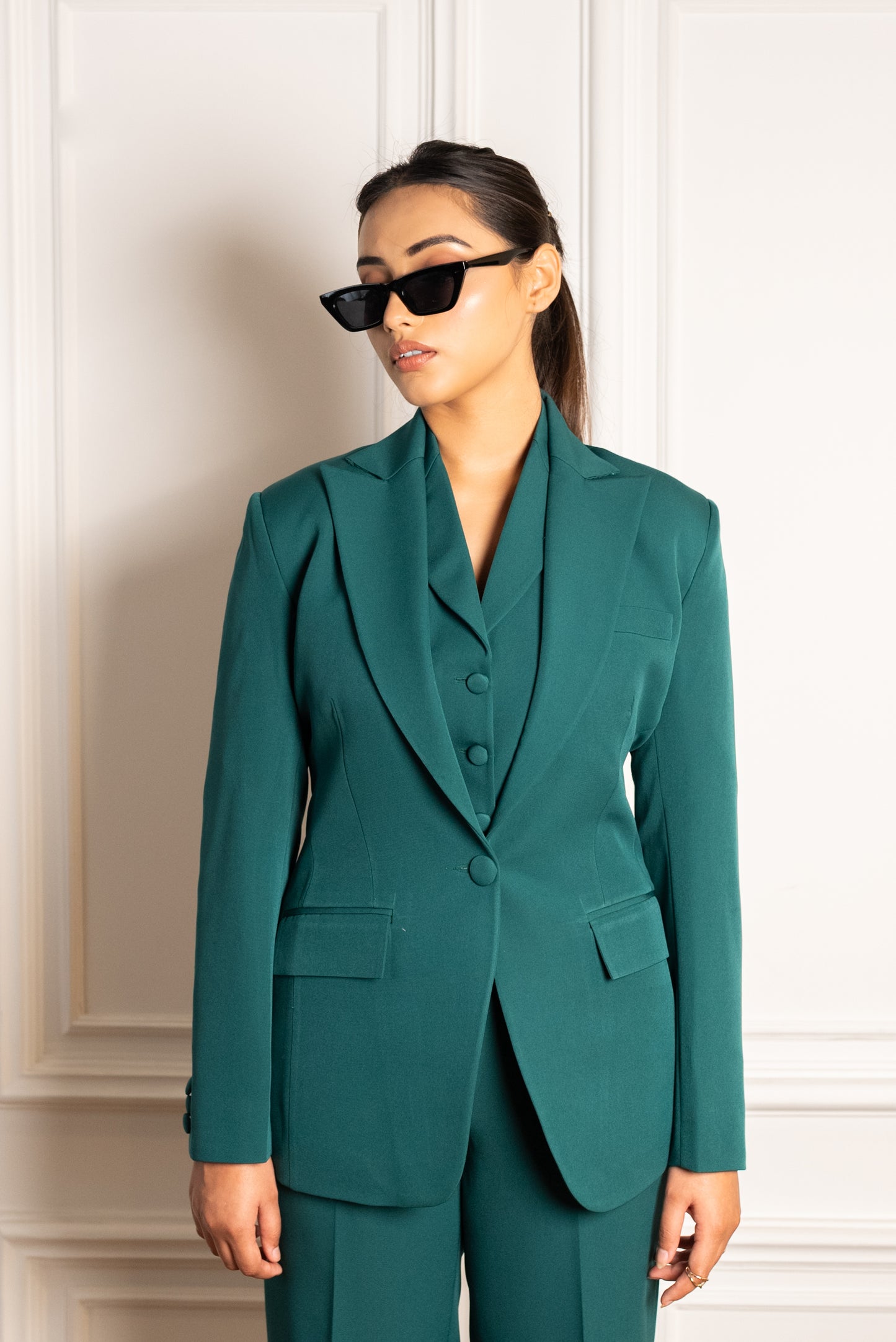 Emerald Green 3 Piece Suit