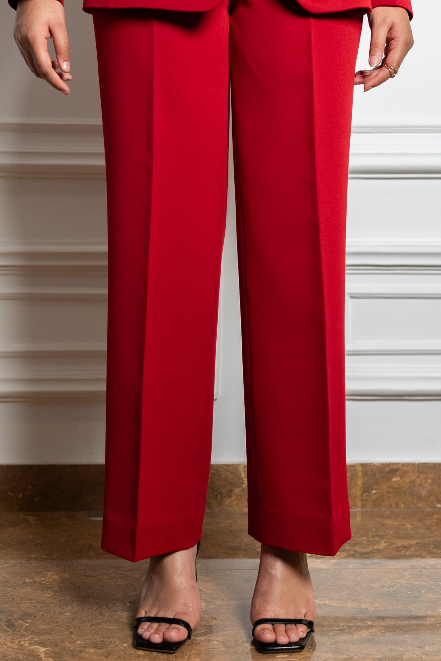 Cherry Red Pants