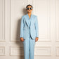 Pastel Blue Pantsuit