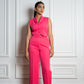 Hot Pink Waistcoat with Pants