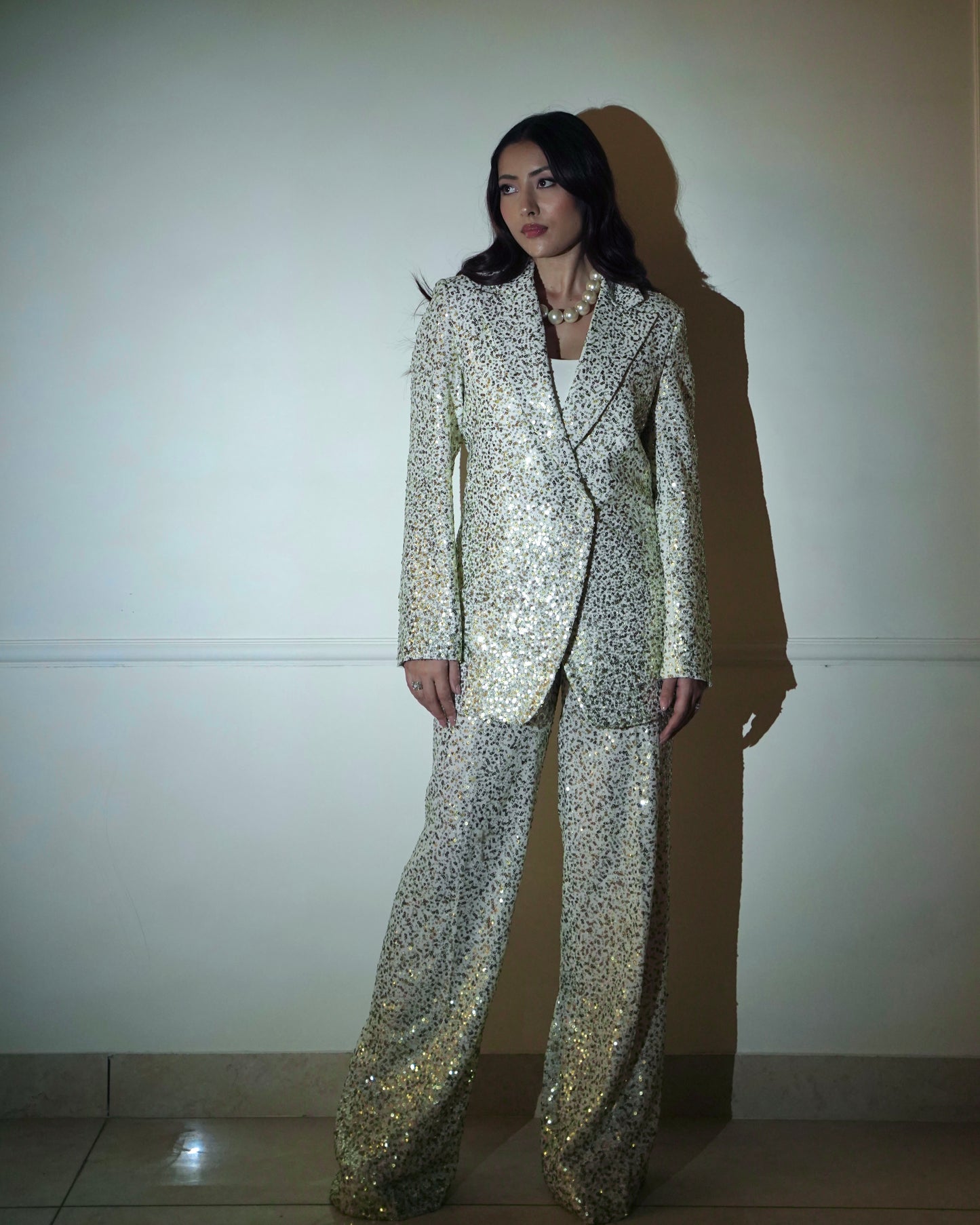 Ombre Sequin Pantsuit