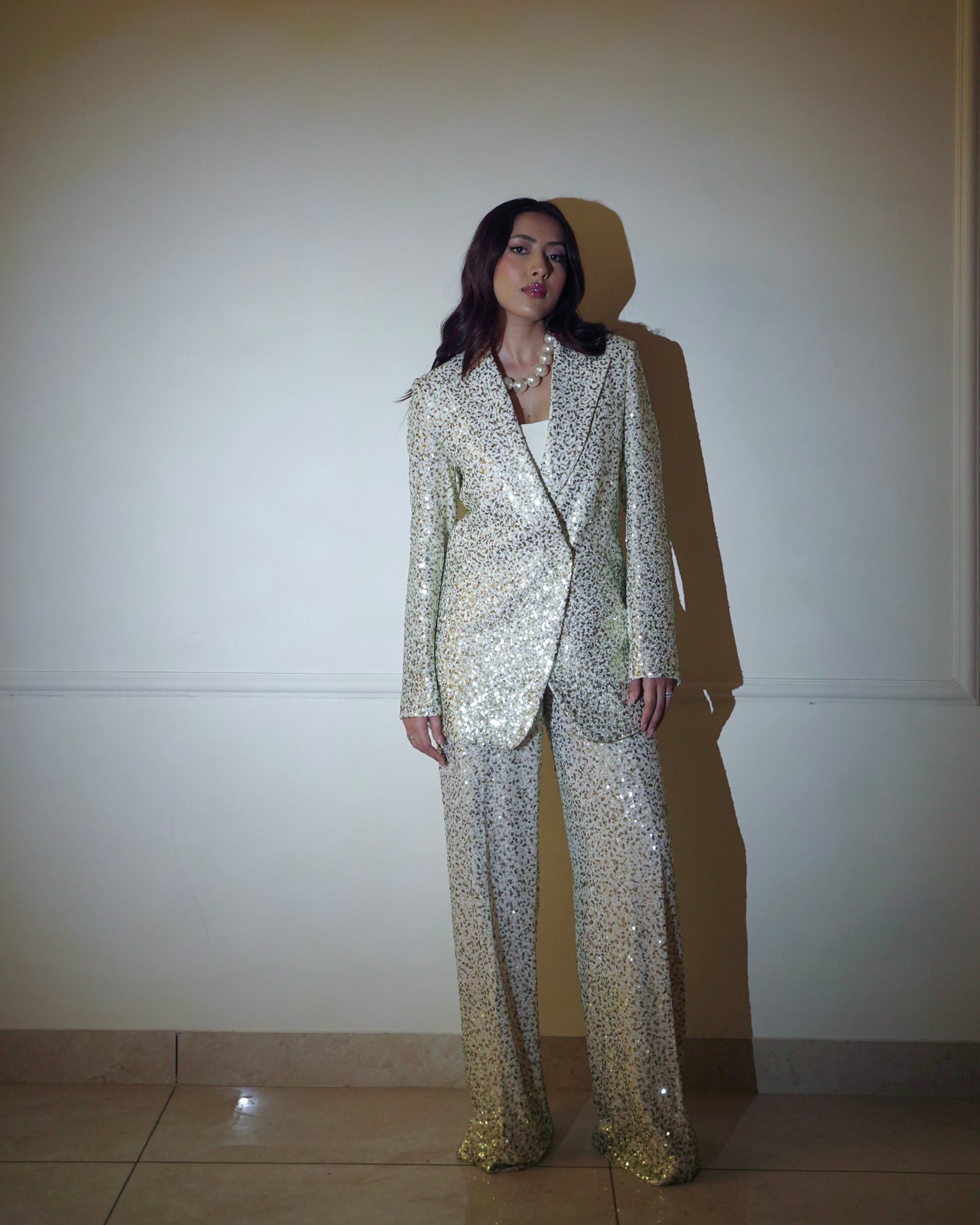 Ombre Sequin Pantsuit