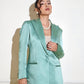 Sea Green satin pantsuit