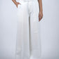 White Sleeveless Pantsuit