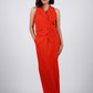 Red Waistcoat With Skirt