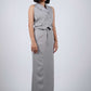 Grey Waistcoat With Skirt