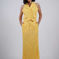 Yellow Waistcoat With Skirt