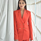 Fiery Red Pantsuit