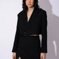 BLACK LINEN CO-ORD SET
