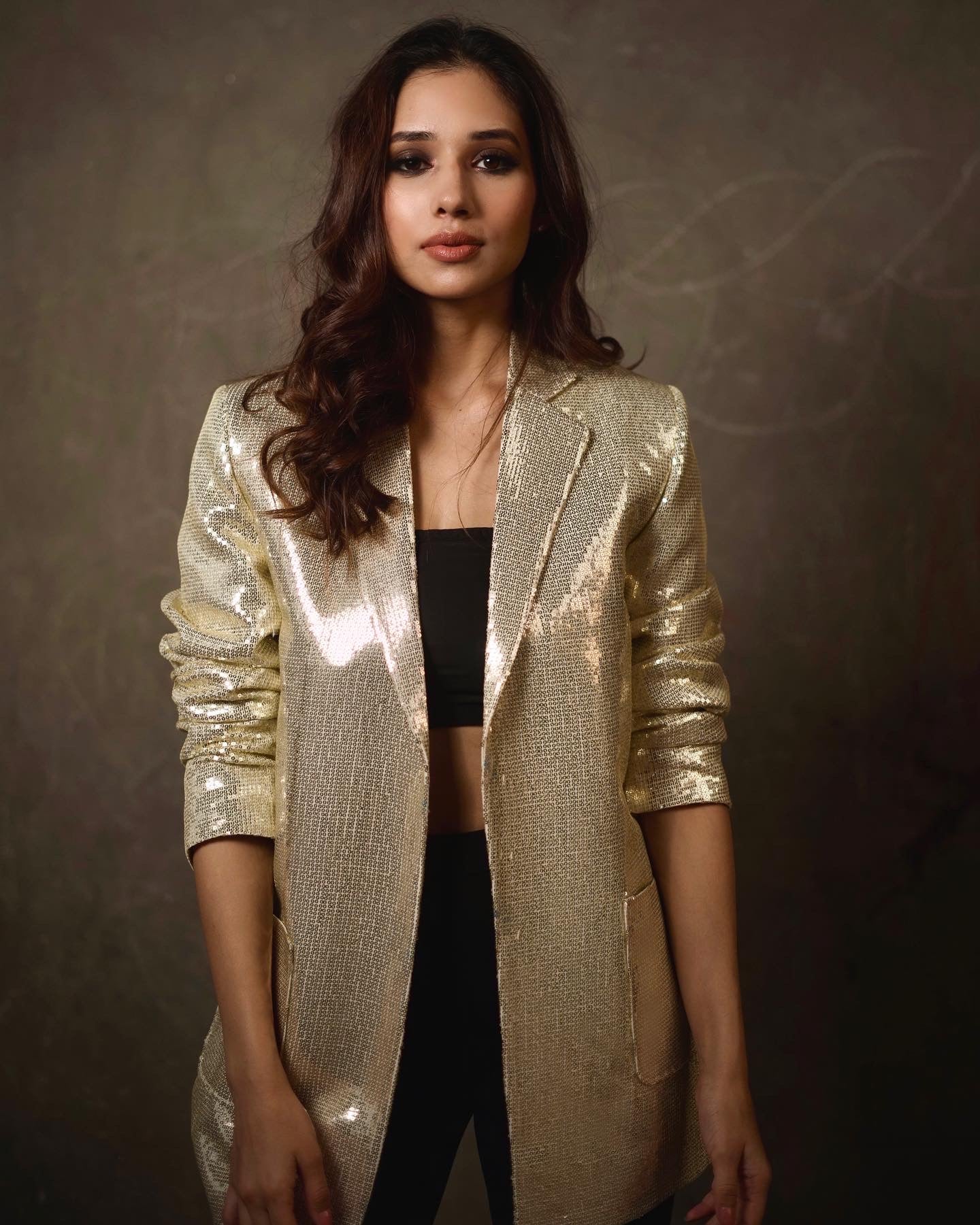 Silver Sequin Blazer