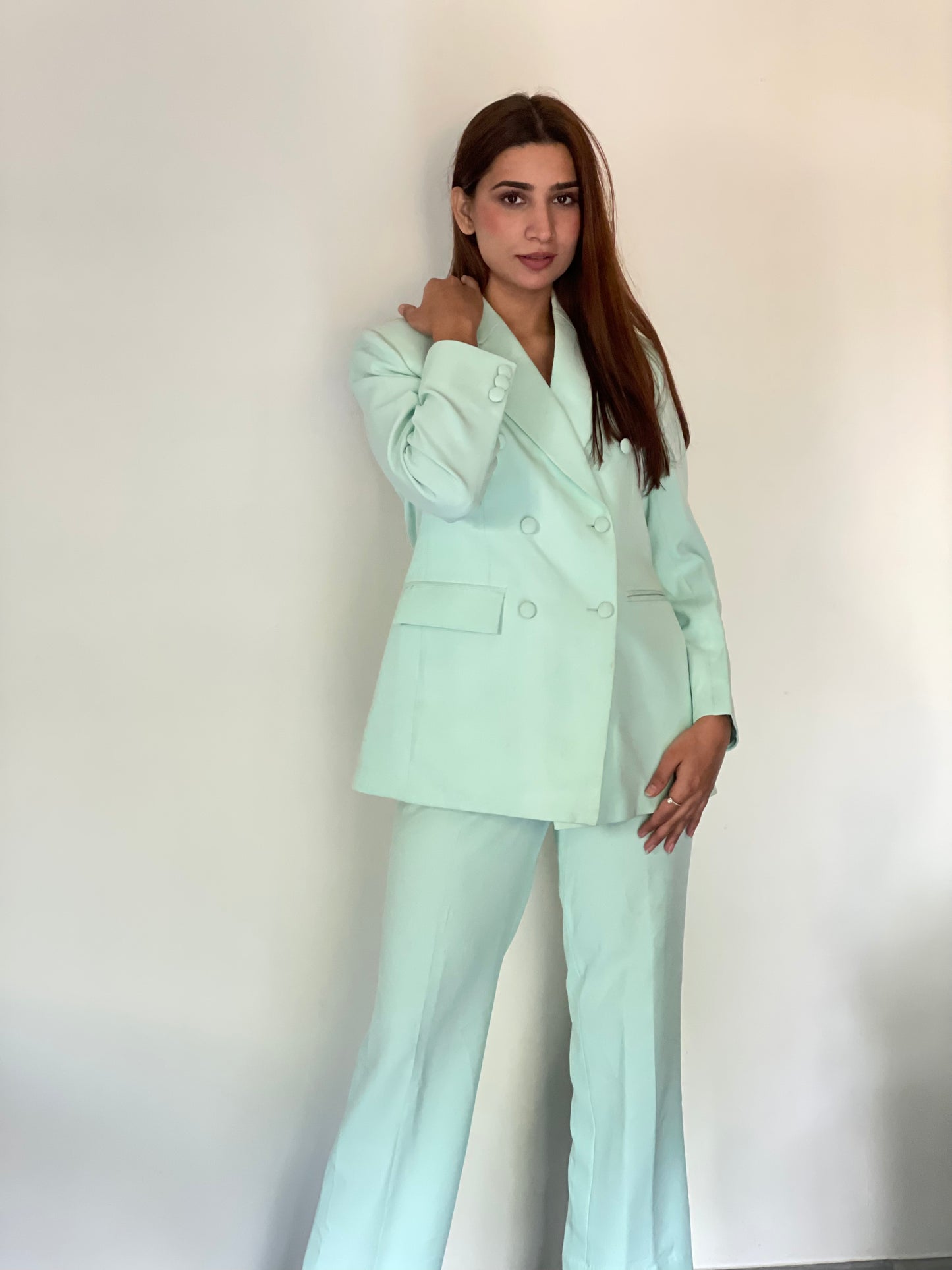 Mint Green Pant Suit