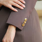 Chocolate Brown Blazer Dress