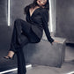 Black Belted Blazer