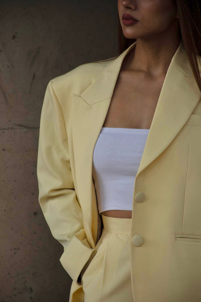 Lemon Oversized Pantsuit