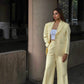 LEMON OVERSIZED PANTSUIT
