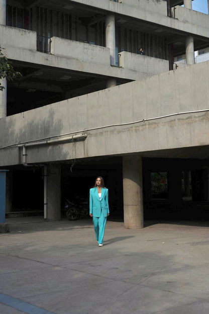 Marine Oversized Pantsuit
