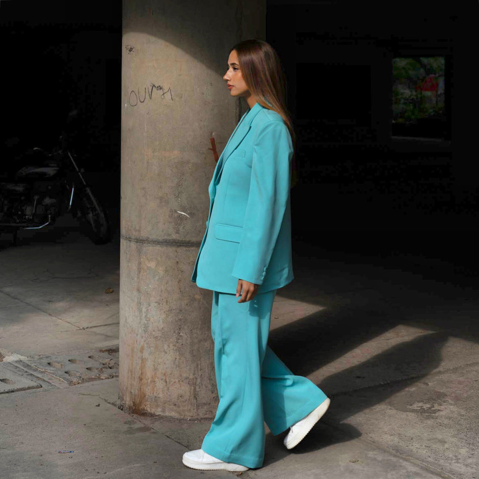 Marine Oversized Pantsuit
